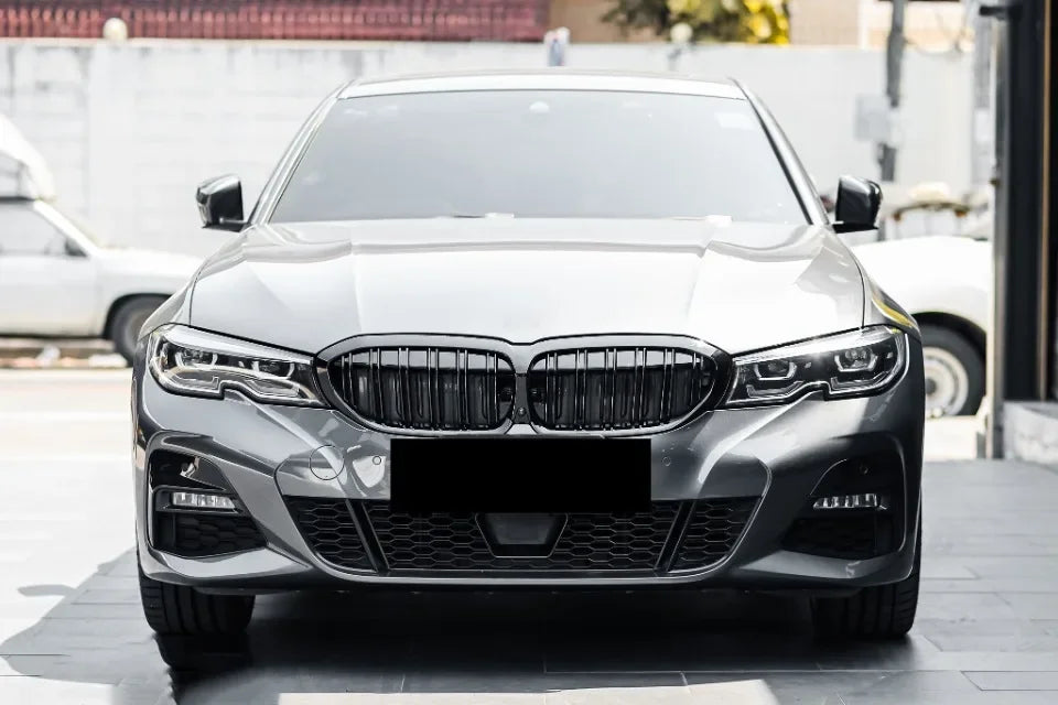XVIP Front Bumper Kidney Grill Diamonds Style Grille For BMW 3-Series G20 G21 2019-2022 318i 320i 320d 330i 340i 340d M Sport