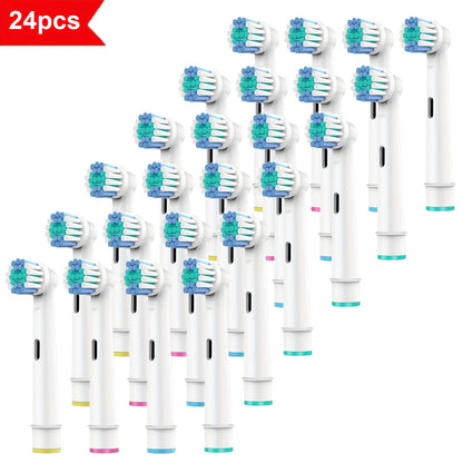4/8/16/20/40Pcs Replacement Toothbrush Heads Compatible with Oral-B Braun Professional Electric Toothbrush Heads Brush Heads