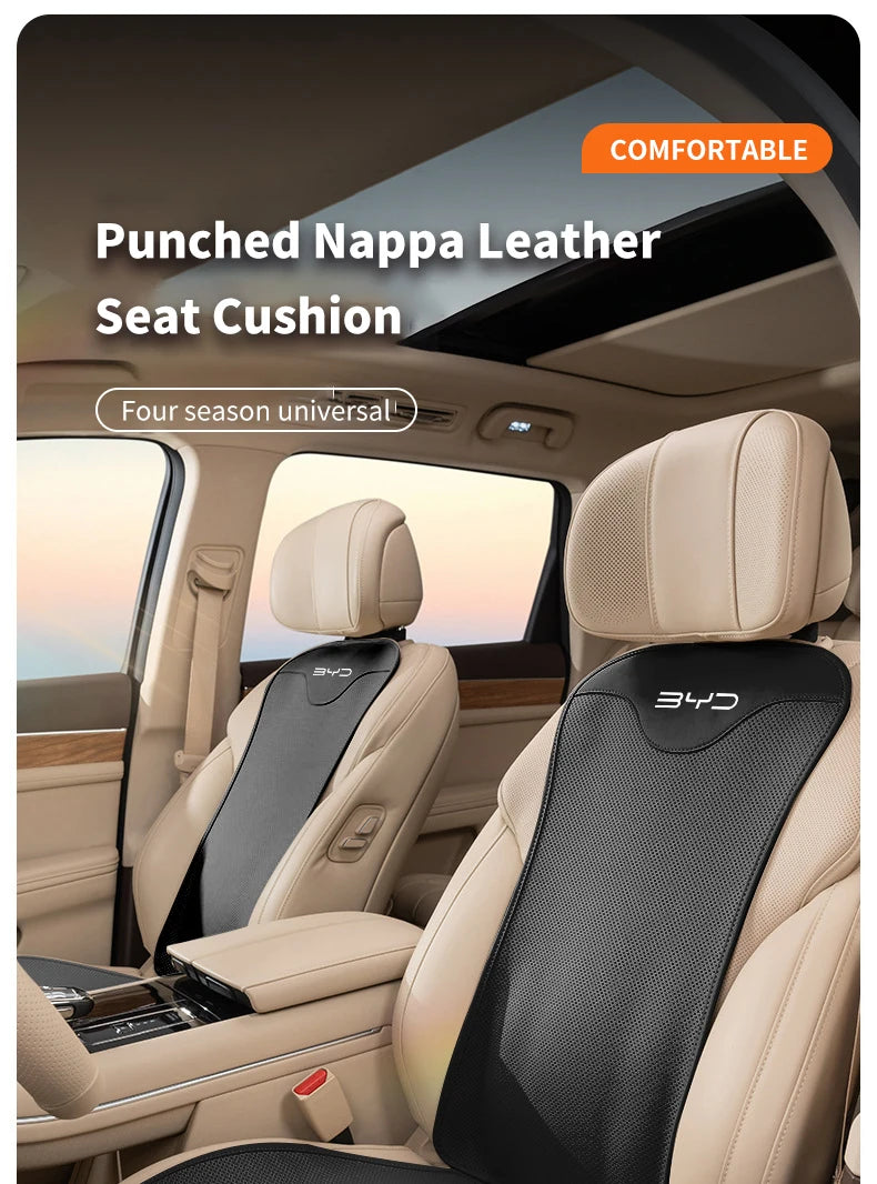 Car Seat Cushion For BYD Seal U Atto3 Atto2 Dophn Seagull S6 S7 Tang X Dream Breathable Front & Rear Seat Protective Cover