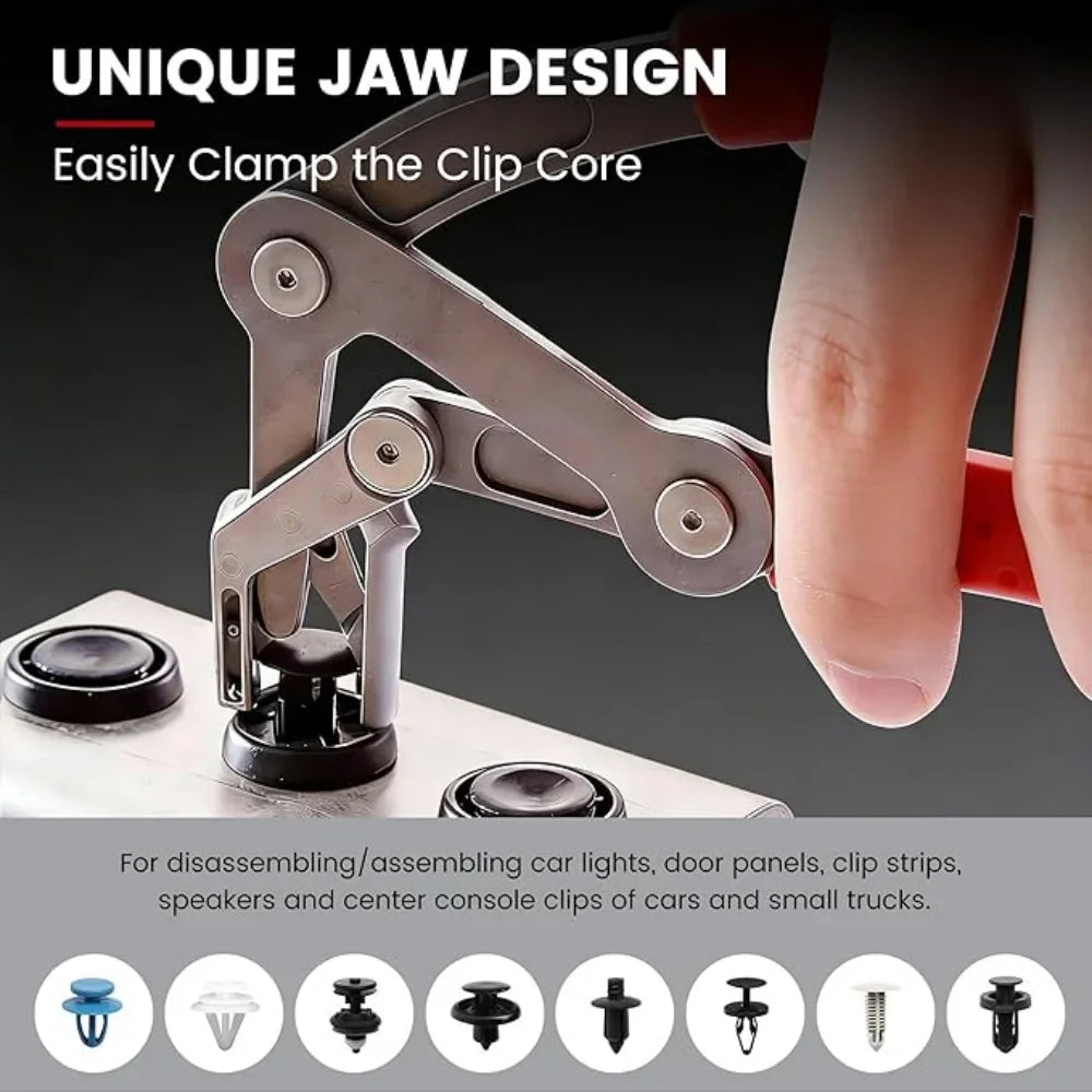 New Car Clip Removal Pliers Dismantling Plastic Fastener Remover Tool for Car Interior Door Panel Chassis Trunk Repair Tool