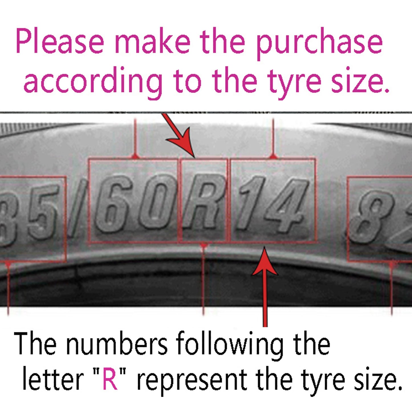 4pcs Hubcaps suitable for cars with 14-inch iron wheels, made of PP plastic can be used to decorate the appearance of car wheels