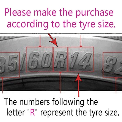 4pcs Hubcaps suitable for cars with 14-inch iron wheels, made of PP plastic can be used to decorate the appearance of car wheels