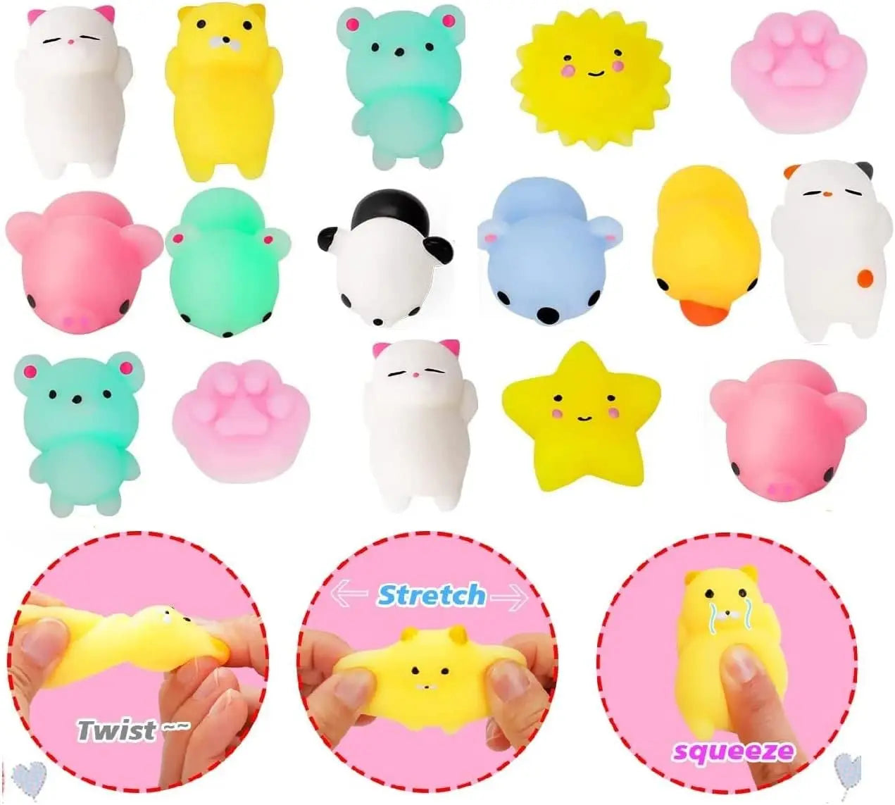 120/60PCS Party Favors for Kid Pop Fidget Toys, Treasure Box for Classroom, Pinata Filler, Goodie Bag Stuffers