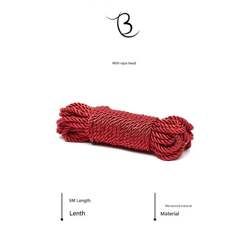 10m Shibari Bondage Rope,Soft Jute for Japanese Rope Art,Skin-Friendly for Beginners,Natural Color Skin-Safe Jute Couples Play
