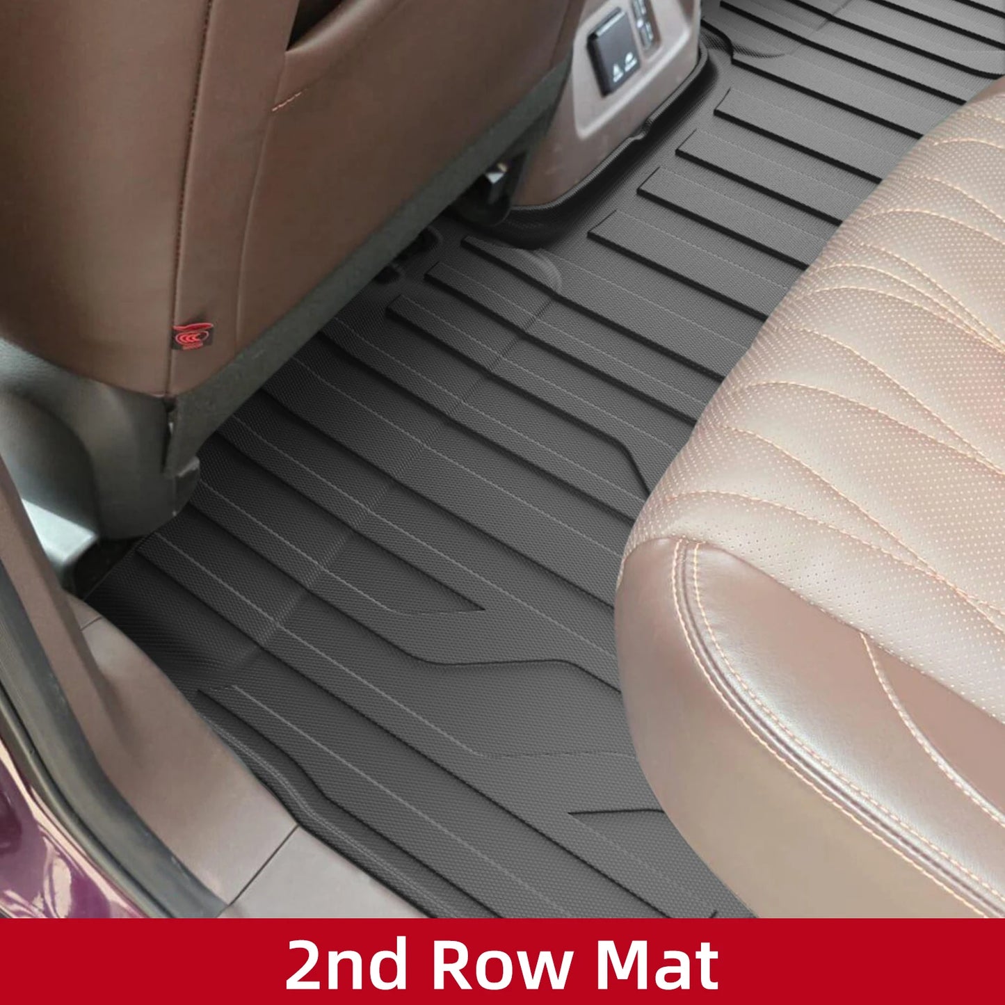 Right Drive for Foton Tunland V9 2026 2025 Car Floor Mats Truck Bed Mat Liner Trunk Bed Liner TPE 3D Foot Mat Waterproof BLACK