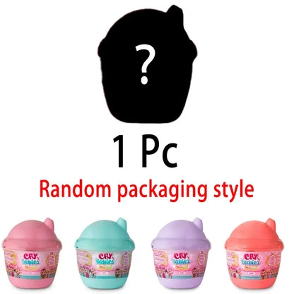 Original Cry Babies Series 1 Magic Tears Icy World Storyland House Tina Bff Dotty Fashion Dolls Collectible Kids Toy Figures 1pc