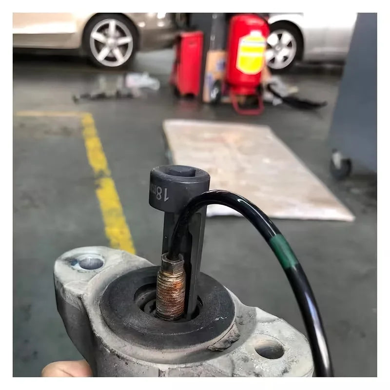 Automotive 1/2 Inch Drive 12 Point Suspension Strut Socket Tool 16-24mm Shock Absorber Nut Remover for Car Auto Repair Hand Tool