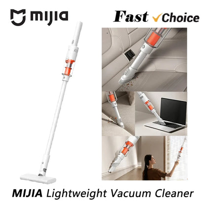MIJIA Lightweight Vacuum Cleaner 22,000Pa Suction, 2 Cleaning Mode,Washable Accessories,Type-C 40min Run, Chinese Version