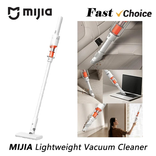 MIJIA Lightweight Vacuum Cleaner 22,000Pa Suction, 2 Cleaning Mode,Washable Accessories,Type-C 40min Run, Chinese Version