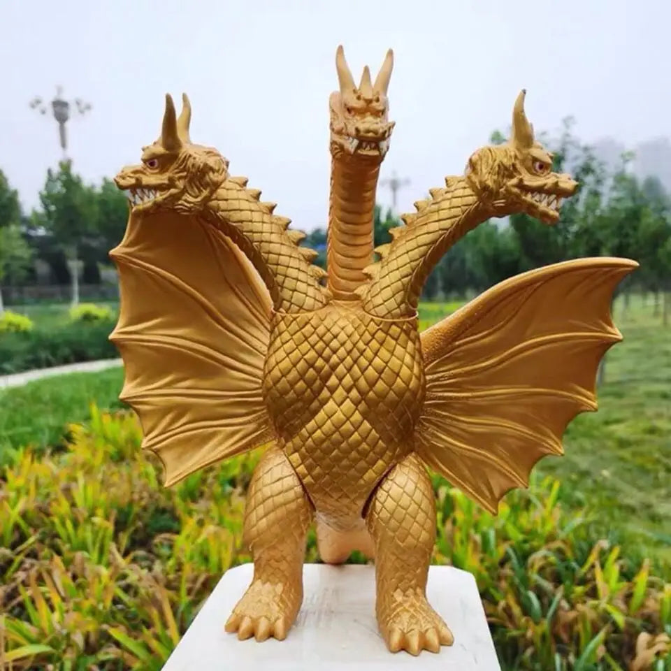 24cm Godzilla King of Monsters Runaway Mechanical Red lotus Planet Godzilla Action Figure Collection Model Toy Kid Birthday Gift