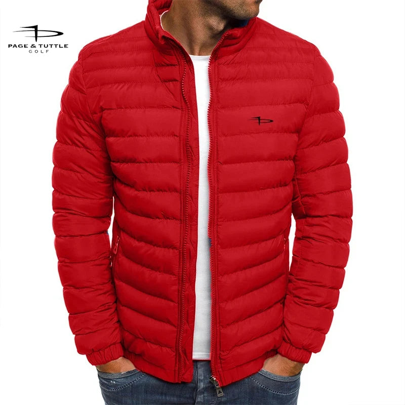 2024 Autumn/Winter Men's Old Solid Color Clothing Outdoor Leisure Sports Fashion Street Style Hooded Warm Zipper Jacket