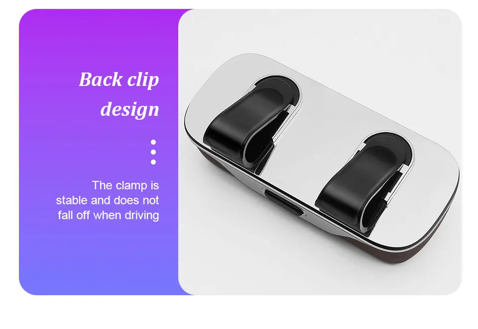 For Xpeng G6 P7 P7i X9 G3 G3i G9 P5 X2 N5 F30 H93 Car Visor Glasses Case Portable Accessories Sunglasses Holder Eyeglasses Box
