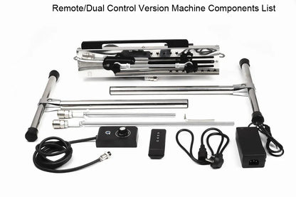 Large Sex Machine For Women And Men 120W Strong Silent Motor 15cm Stroke I902 Automatic Pumping Gun With Dildo EU Shipping