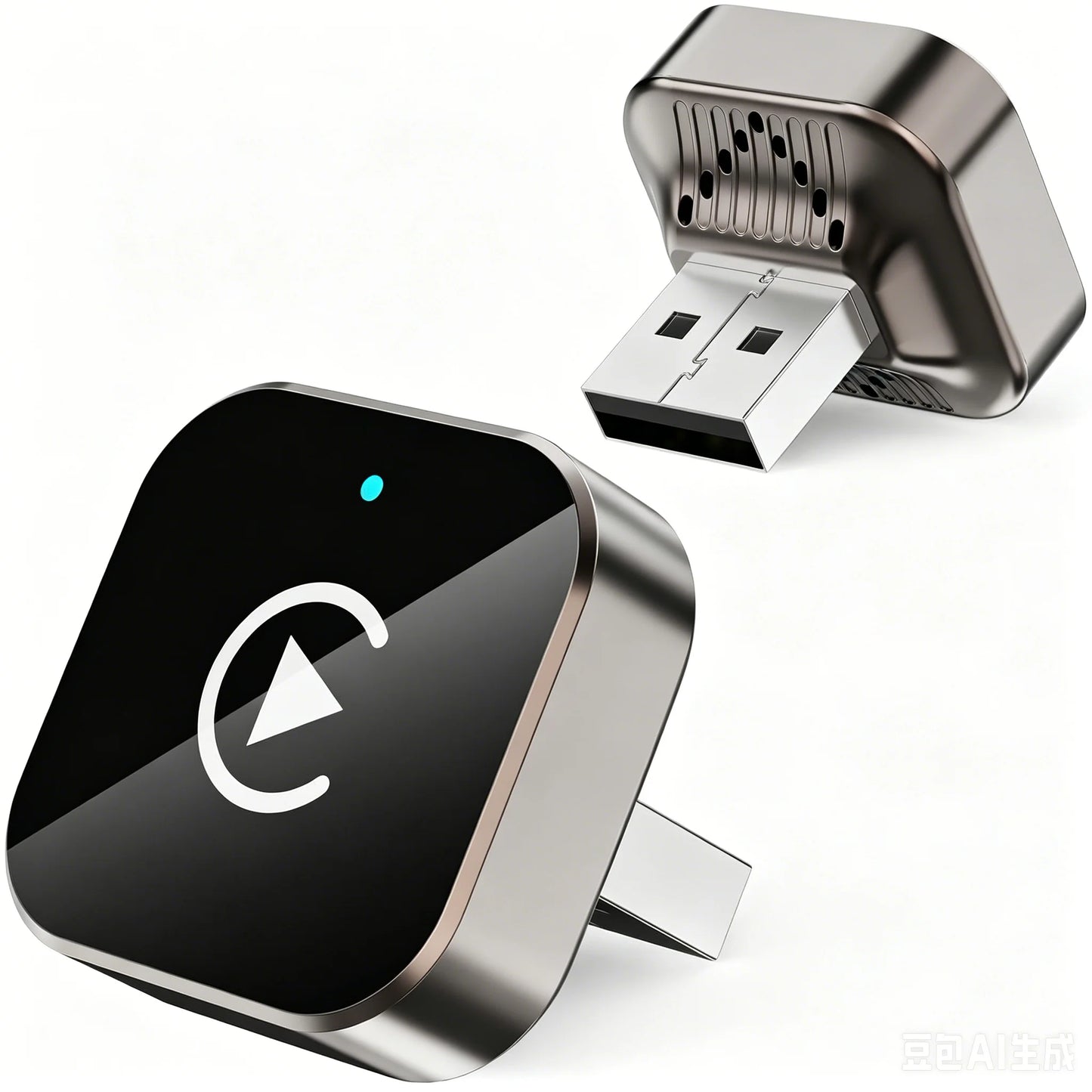 2-in-1 Wireless CarPlay & Android Auto Adapter , Universal Fit for Most Cars,  Wireless Connection, Plug & Play iOS/Android
