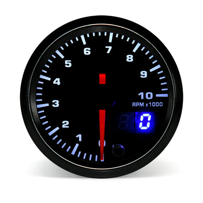 2" 52mm 7 Colors LED Dual Display Boost/Water/Oil temp/Oil Pressure/Volt/Air Fuel Ratio/EGT/Tachometer Car Gauge Digital Mete ﻿