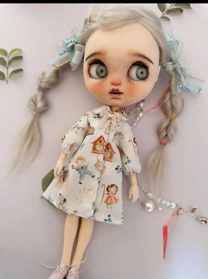 2023 Promotional price Blythe clothes skirt dress 1/6 30cm  anime girl (Fit for Pullip,Ob24, Licca)