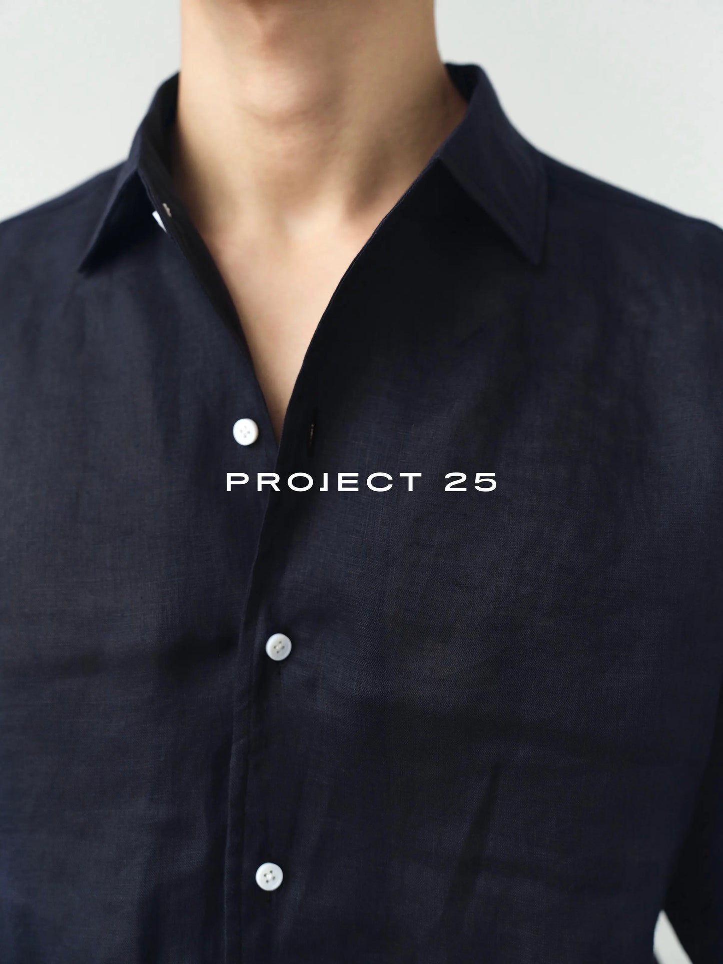 PROJECT 25 Men Normandy TEX-NORD Linen Shirt, Breathable Cooling Old Money Style Relaxed Long Sleeve Casual Luxury Daily Blouse