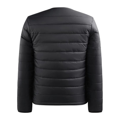 New Men'S Fashion Casual Winter Heated Long Sleeved Cotton Jacket With Usb Smart 24 Zone Heating Warmth Coat (No Power Bank)