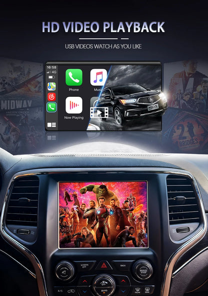 Sinairyu Apple Carplay Android Auto Aftermarket Camera Wireless Module For Jeep Grand Cherokee XJ KL Wrangler Compass Commander