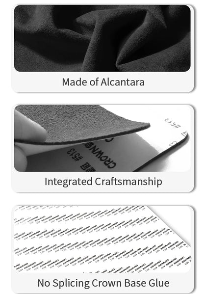 For BMW F30 F34 F36 Gear Shift Control Panel Trim Frame Decorative Sticker Made of Alcantara Car Interior Tuning Accessories