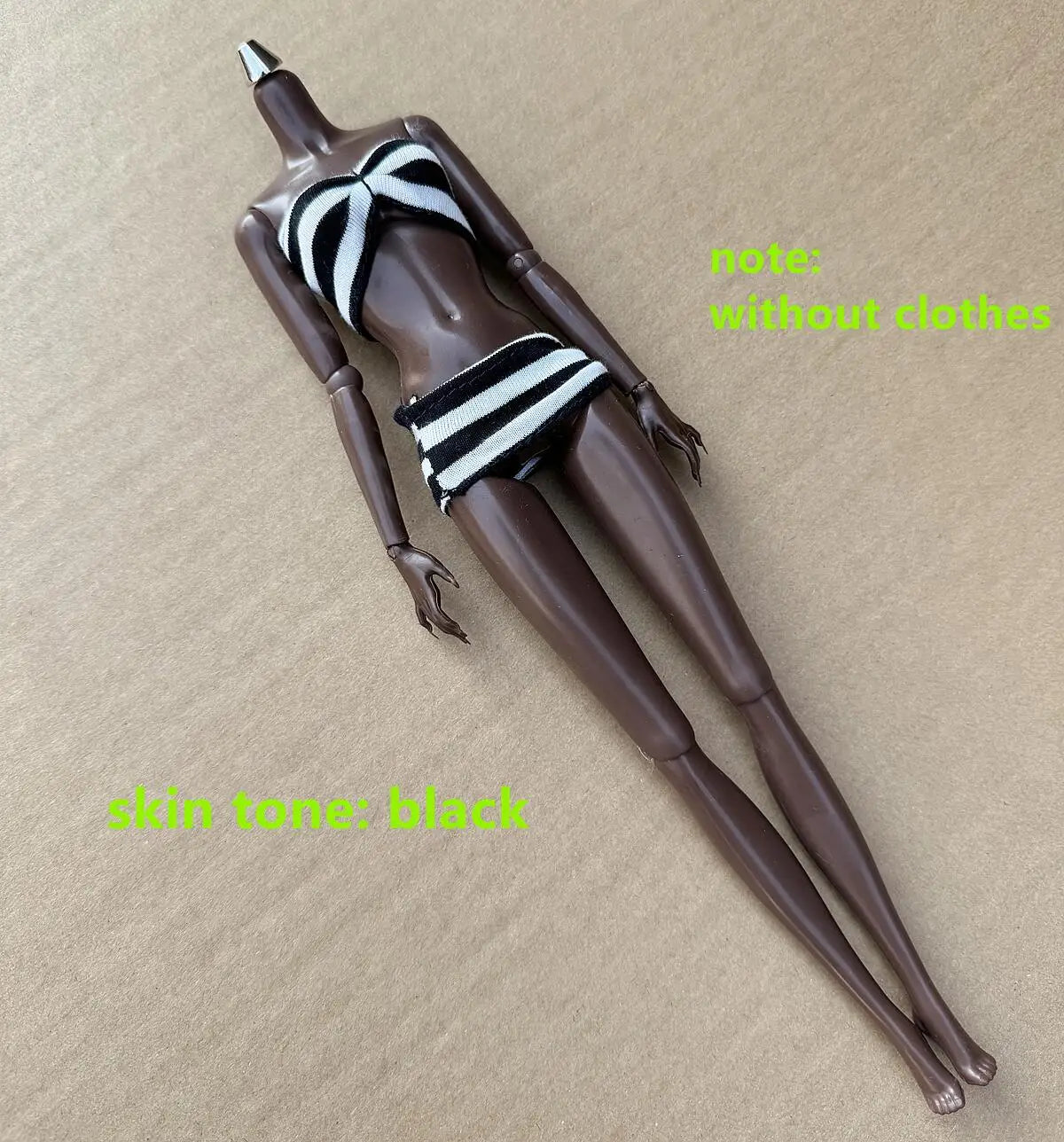 Original LULY Doll Body 2022 Version 8 Skin Tones High Quality Big Boobs 29CM 1/6 Replacement Body For Barbi/FR/IT Doll Heads