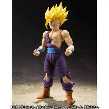 New Dragon Ball Z Super Saiyan Son Gohan Battle Damaged Ver Pvc Action Figure Statue Collection Kids Anime Collectible Toy Doll