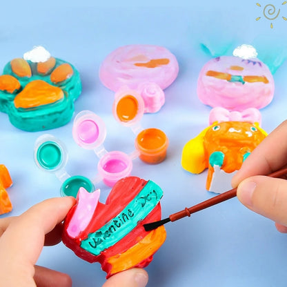 1pcs Fun Box DIY Handmade Graffiti Dolls For kids Birthday Kindergarten Home Party Gift Pinata Gift Bag Treasure Box Filling
