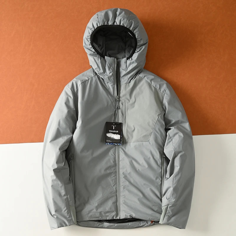High-End Graphene Windproof Warm Cotton Jacket Men's Winter Lightweight Waterproof Thickened Outerwear Fashion Urban Style