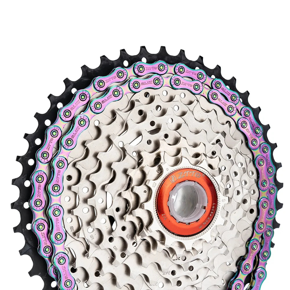 ZTTO MTB Road Bike 11 Speed Chain Current 11v Bicycle Missing Link 11S Power Lock High Quality 116 Links For K7 System