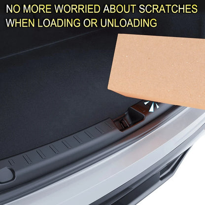 For Tesla Model Y Juniper 2025 2026 Trunk Threshold Strip TPE Mats Sill Guard Rear Cargo Kick Pad Protector Interior Accessories