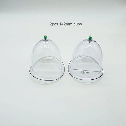 Big Size Vacuum Cupping Breast & Buttocks Enlargement Massager Suction Pump Machine Butt Lifting Device Back Massage Cans