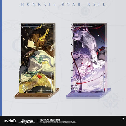 Sunsyea Honkai Star Rail Official Merch miHoYo Original Authentic Light Cone Series Acrylic Quicksand Ornament Himeko Seele