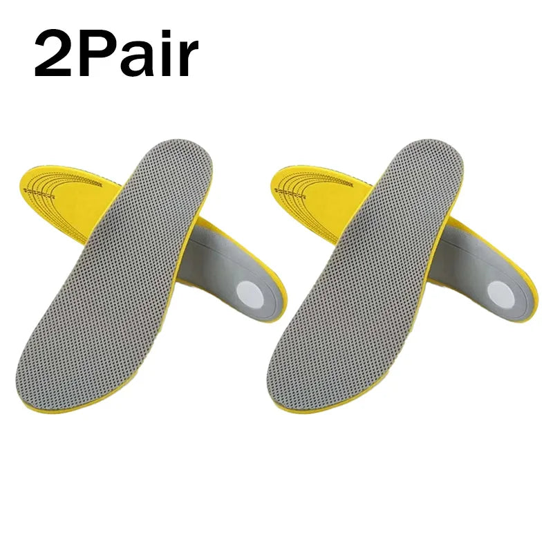 Stretch Breathable Insoles Deodorant Running Cushion Insoles For Man Women Unisex Shoes Sole Orthopedic Pad Insole Accessories