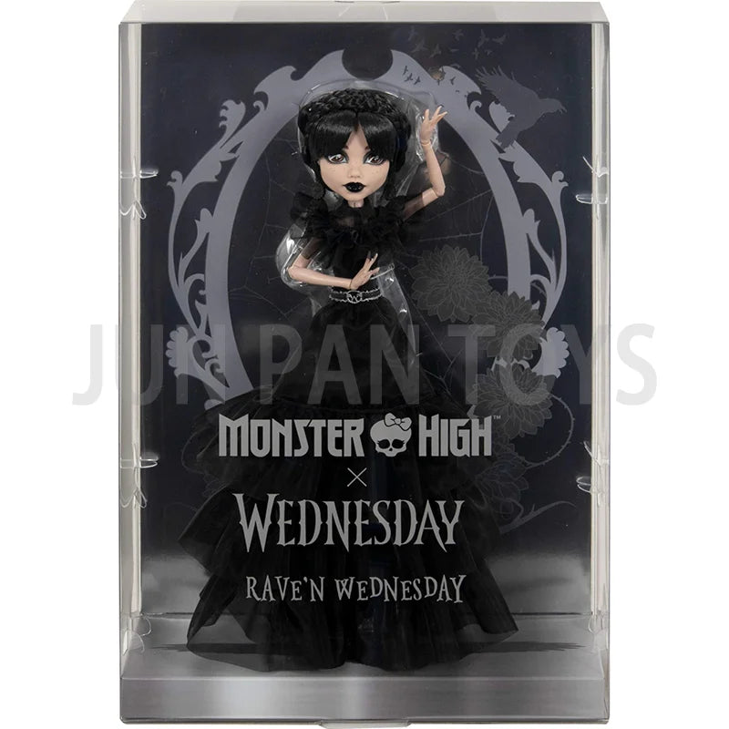 Original Monster High Fest Scary Sweet Birthday Prom Party Secrets Garden Wednesday Addams Collectible Fashion Doll Kid Gift Toy