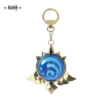 Sunsyea Genshin Impact Official Merch miHoYo Original Authentic Eyes of God Keychain Mondstadt Liyue Inazuma