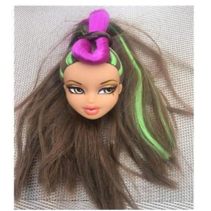2001 Version Original Brazz Doll Multi-Joint Movable Vintage Rare Face Doll Heads And Shoes Replacement Hand DIY Toy Accessories