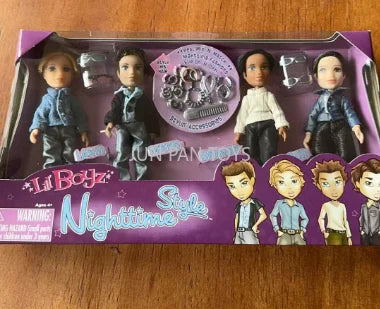 MGA Bratz Kidz Cloe Yasmin Nighty Nite Concert Lil Boyz Nighttime Style Doll Fashion Action Figure Collectible Model Child Toy