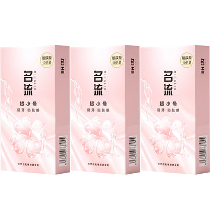 30pcs Ultra Thin Condoms for Men Anti Falling Off 45mm 49mm Small Size Penis Sleeve Slim Fit Sex Toys Condom Couples Sex Tools