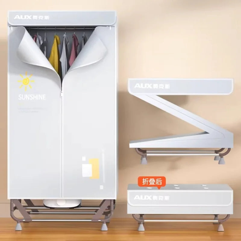 New Baby Clothes Dryer Small Home Wardrobe Air Dryer Portable Laundry Drying Machine Artifact