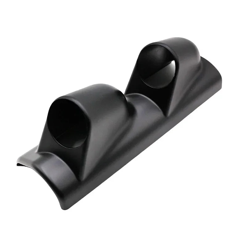 Universal 1 2 3 Hole Left/Right Hand  Auto Dual Holes A-Pillar Holes Gauge Holder Pod Modified Instrument for Black 52mm