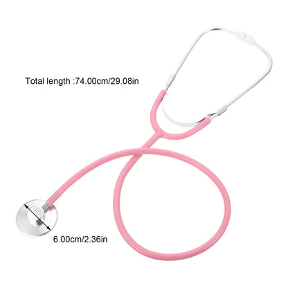 Simulated Stethoscope Educational Role Play Doctor Nurse Game Prop Kids Stethoscope for Imaginative Play and Learning