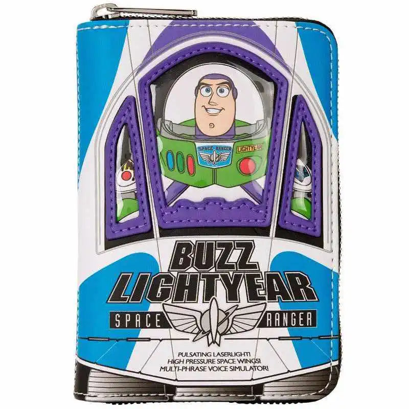 Toy Story Buzz Lightyear Wallet Womens Long Purses Handbags Coin Purse Cards Holder PU Billfold Wallet