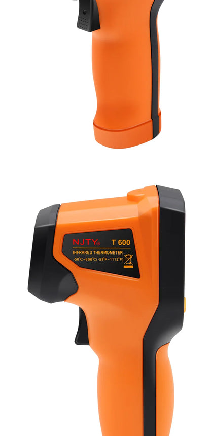 T400 T600 Digital Infrared Thermometer -50℃ to 400/600℃ High Precision Pyrometer Industrial Non-contact Temperature Sensor