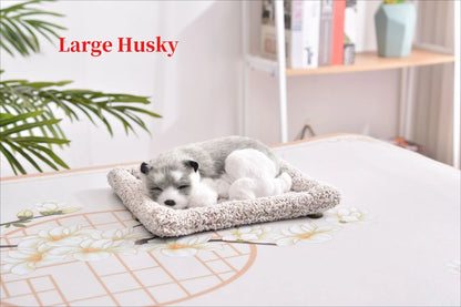 Car Activated Carbon Car Interior Decoration Simulation Dog Center Console Car Supplies Bamboo Charcoal Dog Doll Ornaments