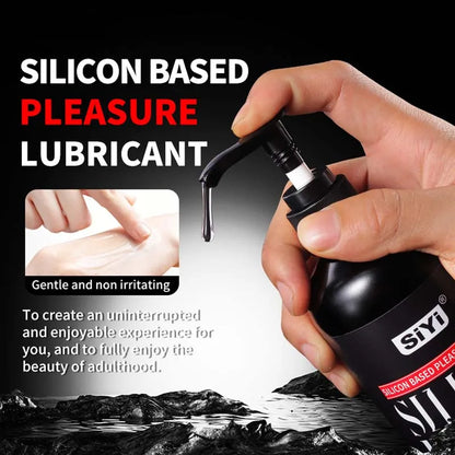 300ml Silicone Based Lubricant for Orgasim , Long-Lasting Anal Lube for Intense Sex, Suitable for Bathroom and Underwater