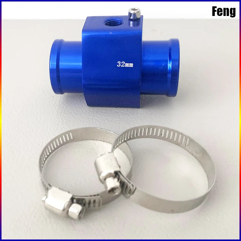 HQ Water Temperature Sensor Head Joint Sensor Radiator Adapter 1/8NPT 12V 24V Digital Water Temperature Gauge Voltmeter