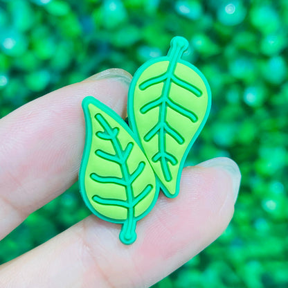New 1-100pcs Cartoon Fruit Avocado Mom Love Guitar PVC Shoe Charms Accessories Hole Slippers Decorations Kids Birthday Present