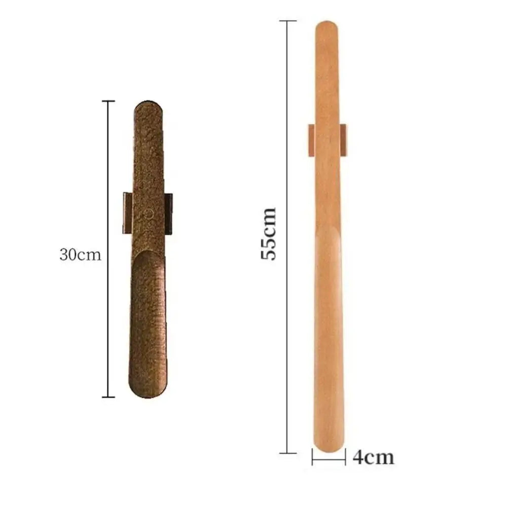Wooden Handle Magnetic Shoehorn 30/55cm No-Bend Long Shoe Lifter for Elderly Pregnant Women Flexible Shoe Horn
