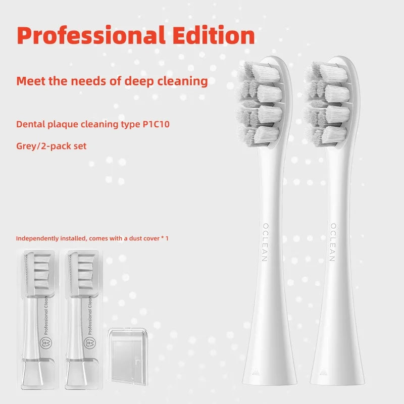 Original Electric Toothbrush Brush Heads Compatible Oclean X pro Elite Flow Z1 X10 E1 Air 2 All Series Smart Sonic Accessorie