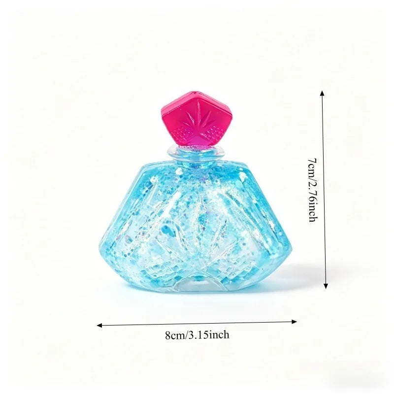 Taba Squishy Perfume Bottle Maltose Fidget Toy Soft Maltose Slow Rebound Stress Relief Squeeze Sensory Toy for Adults Gifts